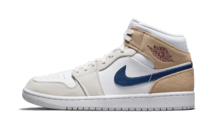 Tan Suede Navy