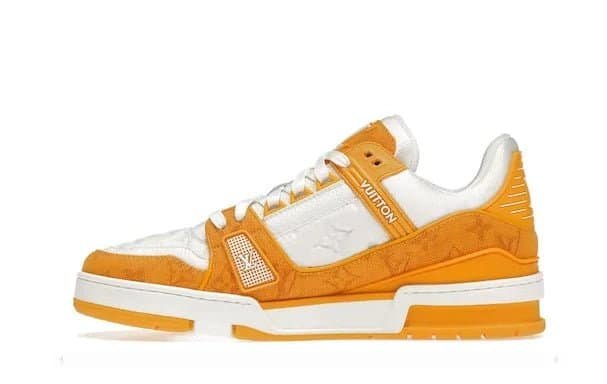 TrainerYellowMonogramDenimWhite_ea31738b-c65f-4cfa-93f2-2429c3f1e811 Yellow Monogram Denim White – Bild 1