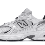White Silver Navy